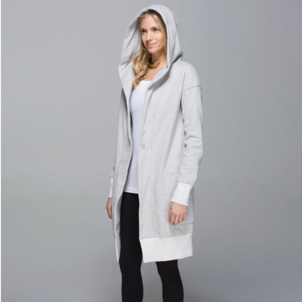 Lululemon Karmacollected Wrap Heathered Light Grey